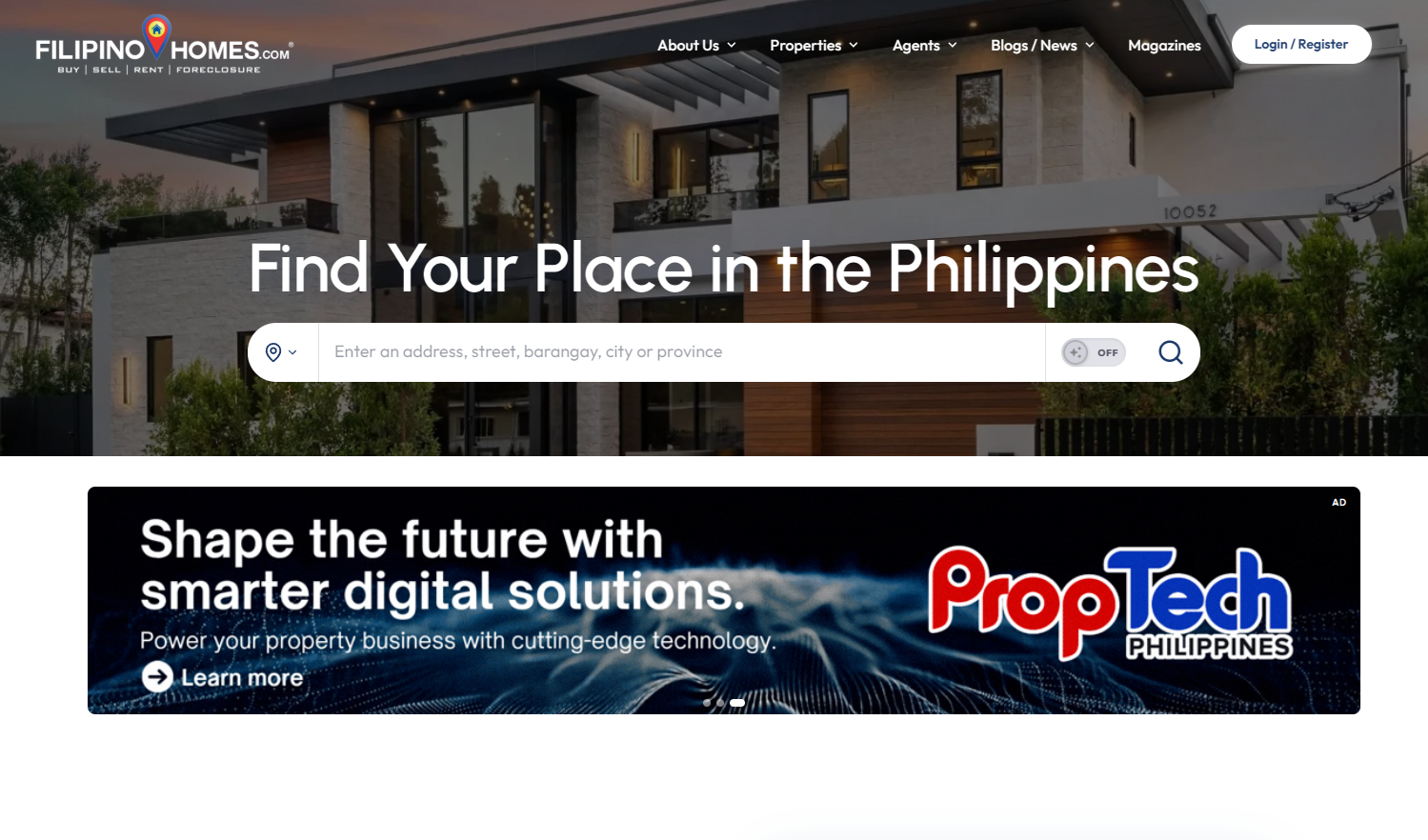 filipinohomes.com preview