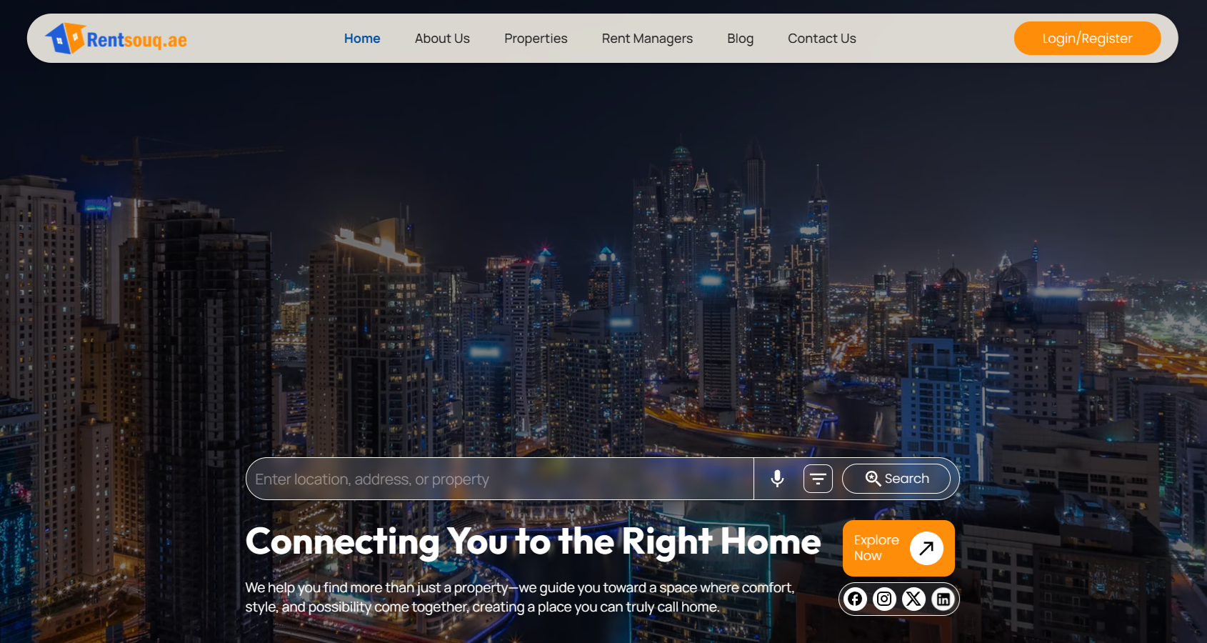 rentsouq.ae preview